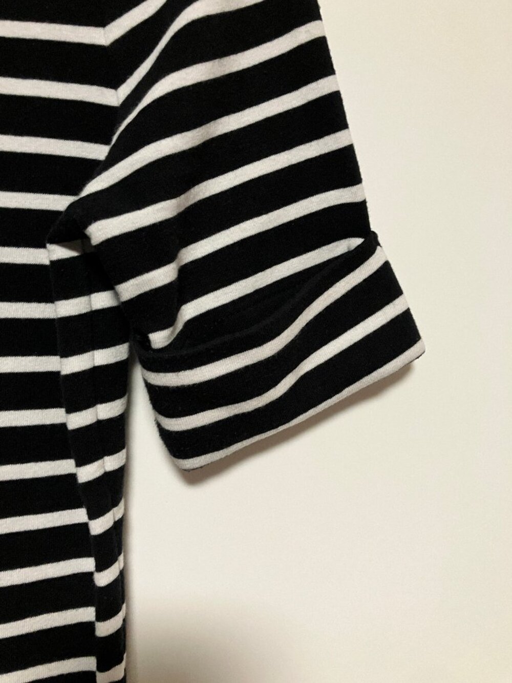 Lauren Ralph Lauren Black & White Stripe Shirt, Women's Size Medium - Picture 5 of 11